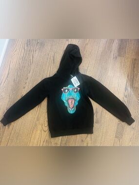 Lola + The Boys Dino Flash Hoodie - Size 10